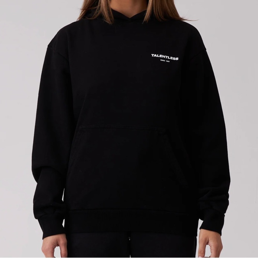 Talentless Circle Logo Hoodie NWT Large